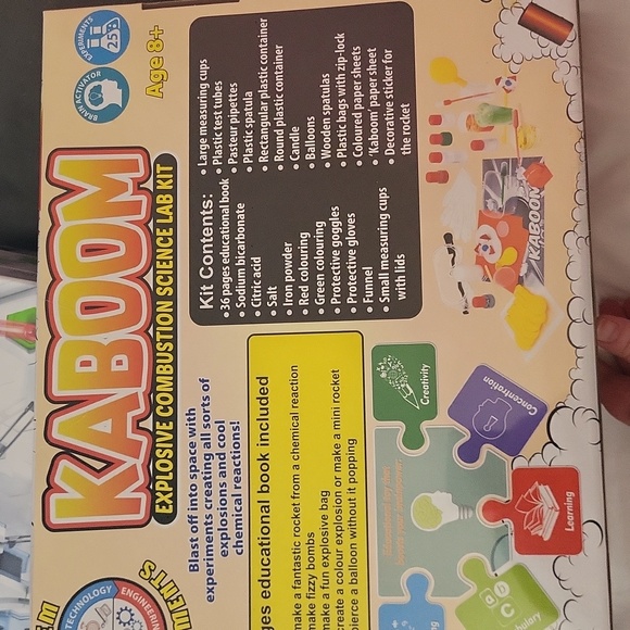 Kaboom science lab kit for kids - Picture 2 of 2